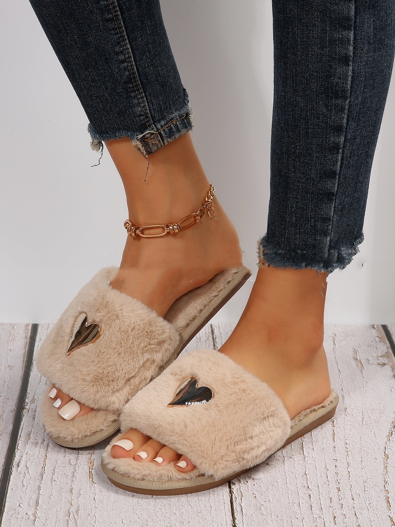 Soft, Warm, and Fluffy Indoor Slippers for Women