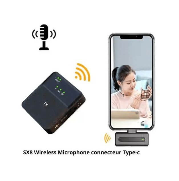 Wireless Microphone for Type C Android