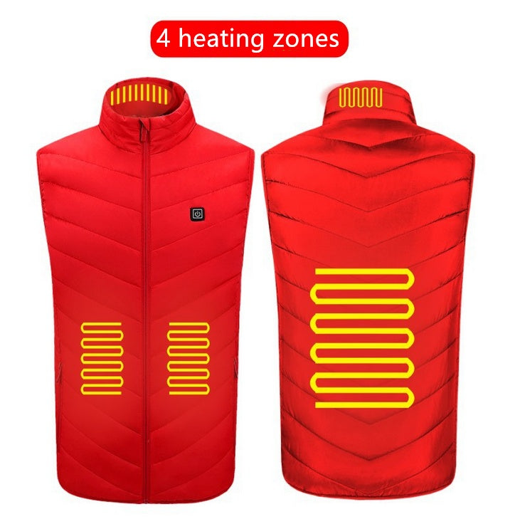 Rechargeable Heated Vest: Lightweight, Windproof, Water-Resistant