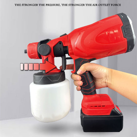 Cordless High Pressure Paint Spray Gun