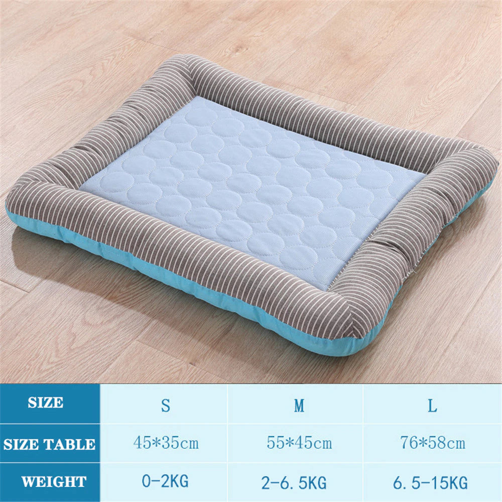 Comfortable Cooling Pet Bed for Large Dogs - Keep Your Pups Cool and Cozy!