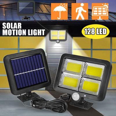 LED Solar Powered Motion Sensor Wall Outdoor Light