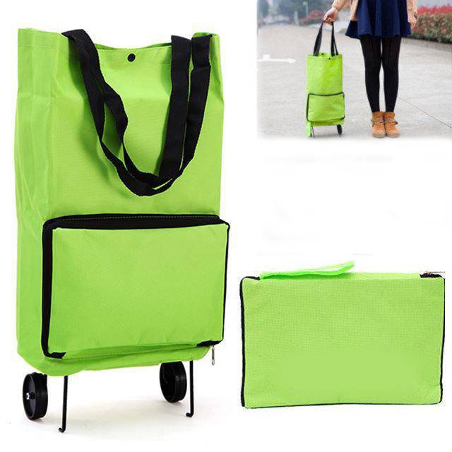 Folding Shopping Trolley Bag.