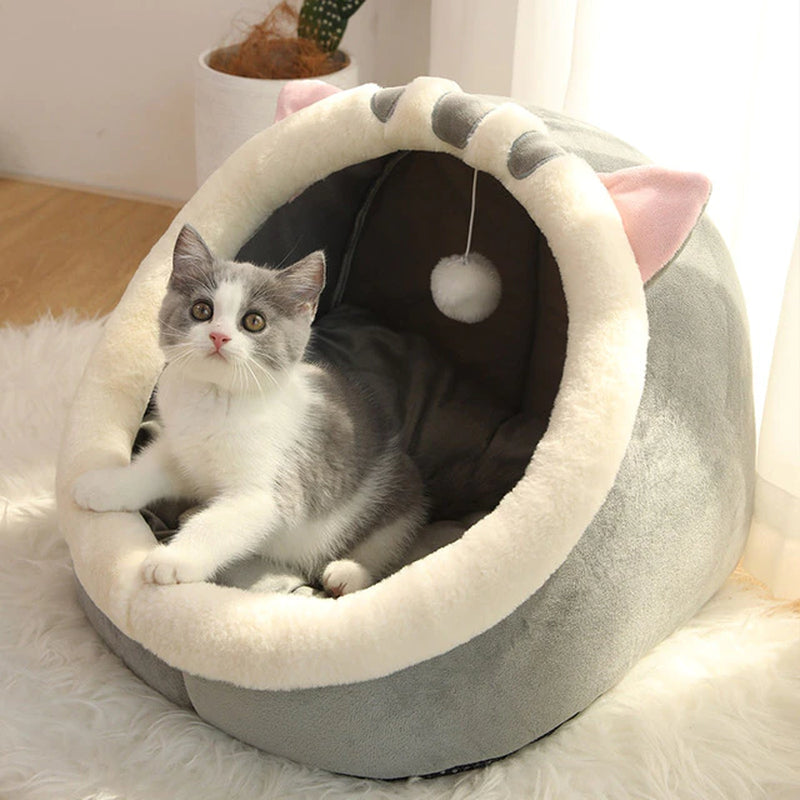  Deep Sleep Cat Bed - The Cozy Retreat for Your Feline Friend!