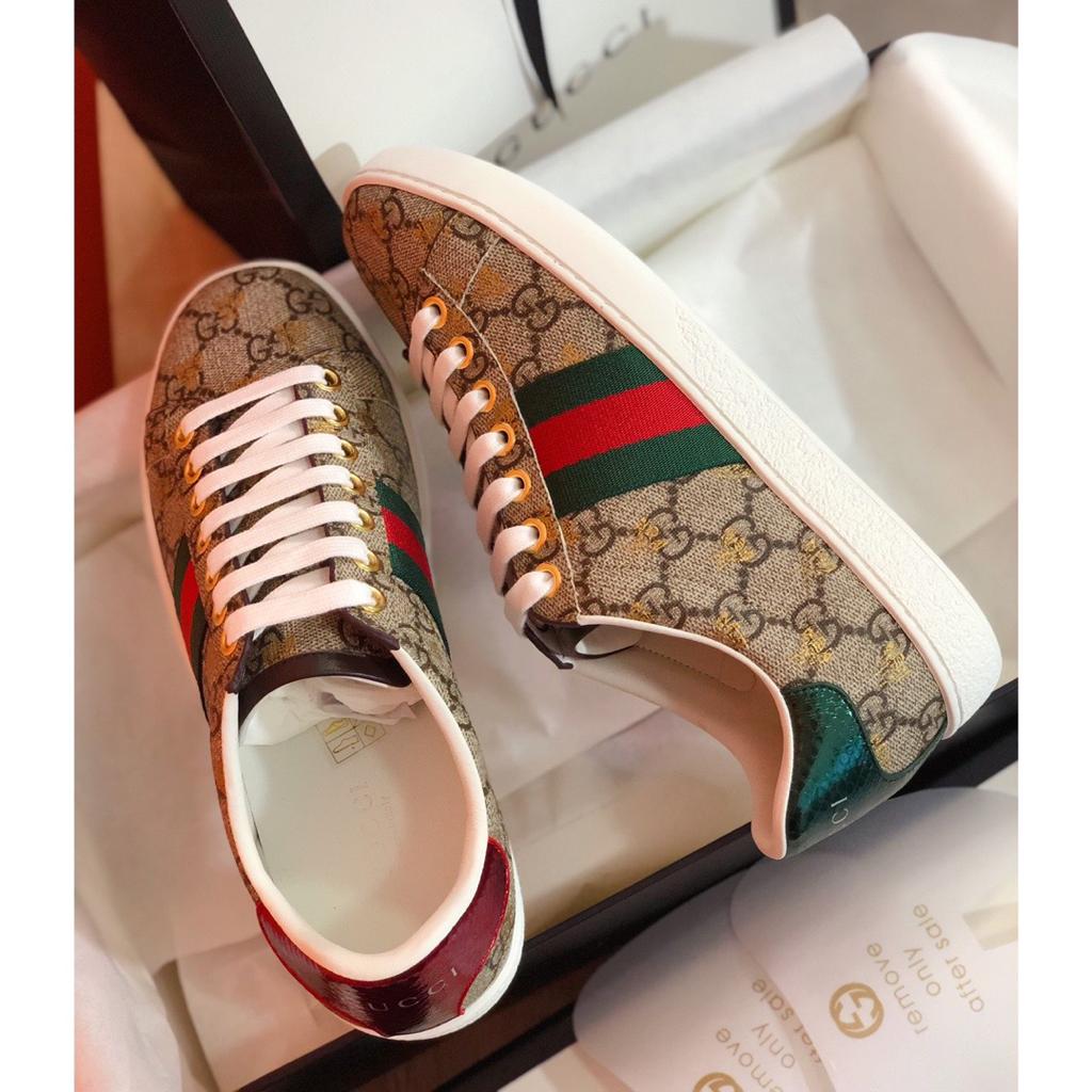 Gucci Ace GG Supreme Sneakers with Bees