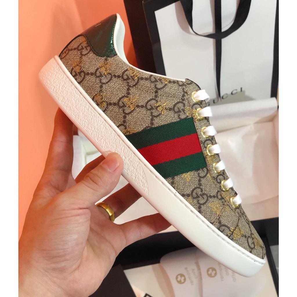 Gucci Ace GG Supreme Sneakers with Bees