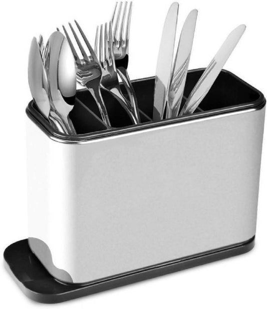 Stainless Steel Cutlery Drainer.