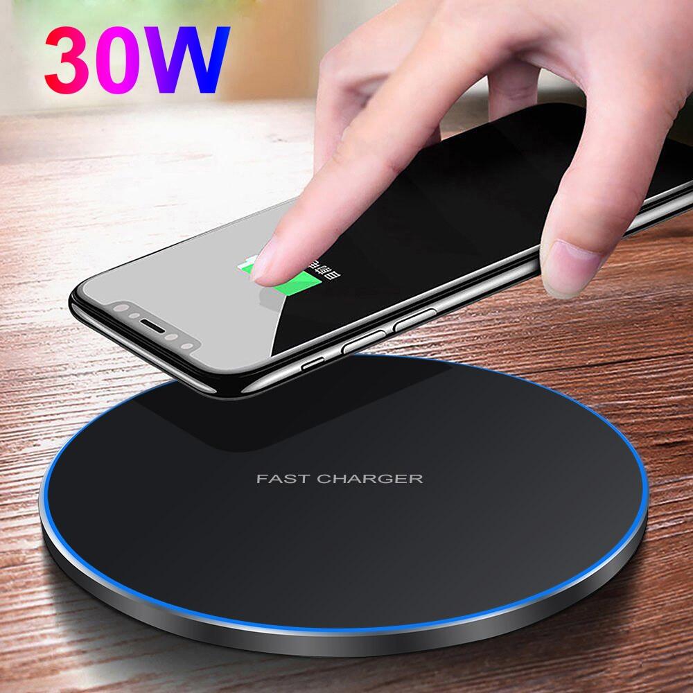 30W Fast Wireless Charging Pad for iPhone - PD