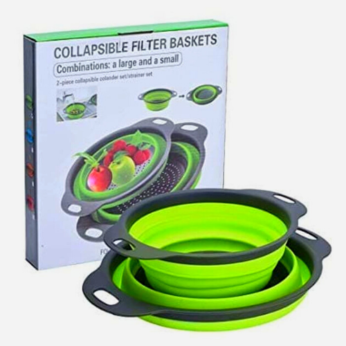 Collapsible Colanders Set 1Pc