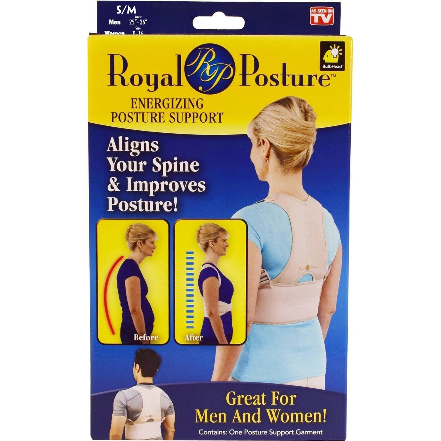 Royal Energizing Posture Support Brace