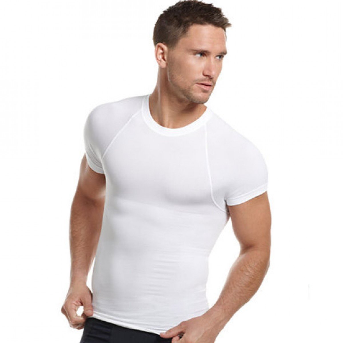 Just ONE Shapers Seamless Slimming T-Shirt for Men