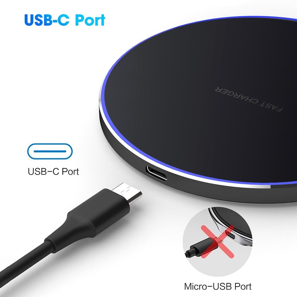 30W Fast Wireless Charging Pad for iPhone - PD