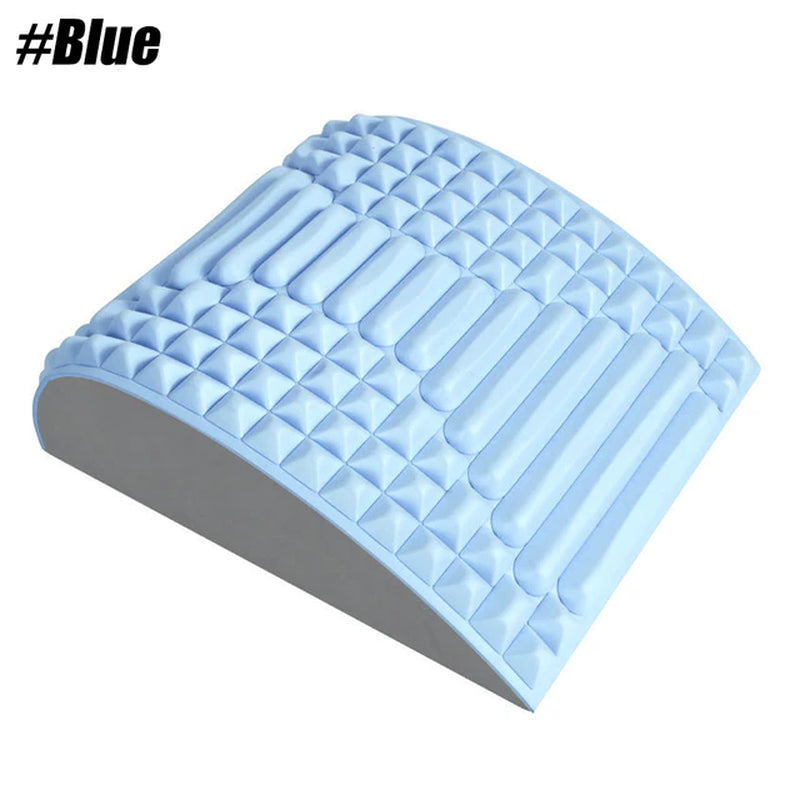 3-in-1 Back Stretcher Pillow - Neck and Lumbar Support Massager for Pain Relief and Relaxation