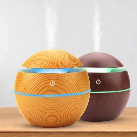 Mini Wooden Ball Humidifier