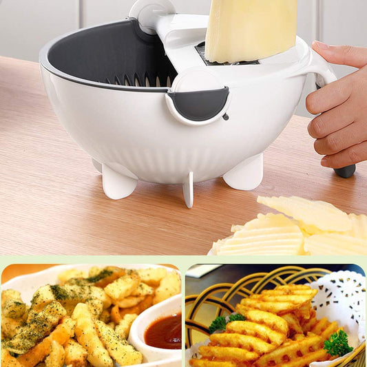 Wet Basket Vegetable Cutter