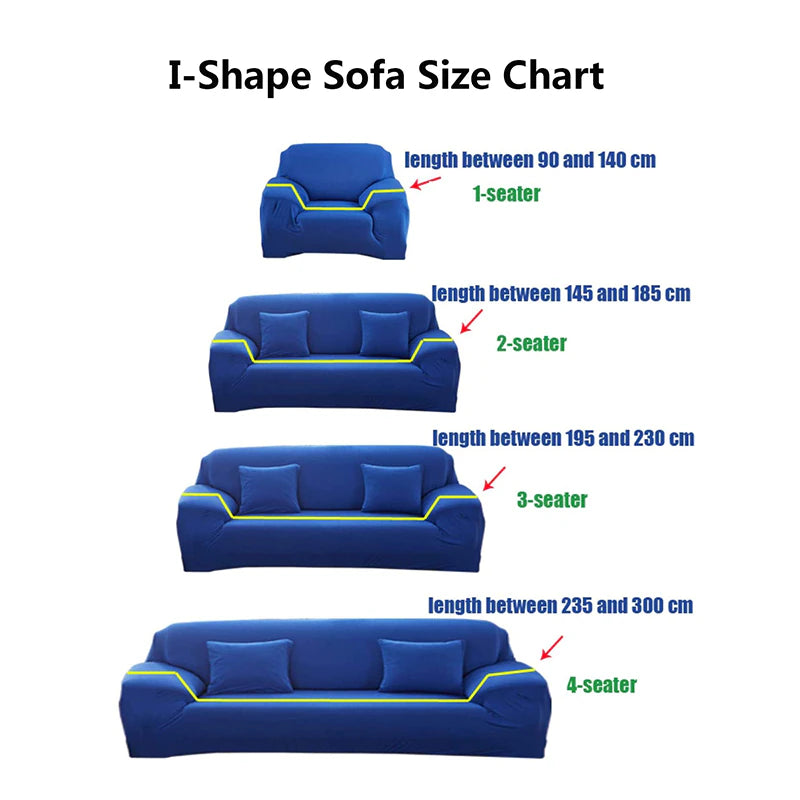 Solid Color 1/2/3/4 Seat Sofa Cover Stretch Milk Silk Fabric Couch Covers for Living Room Sectional Corner Settee Slipcovers 1PC