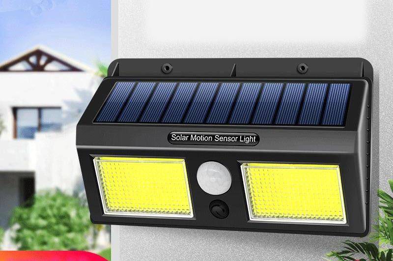 Atomic Beam Sunblast Solar Led Wall Light