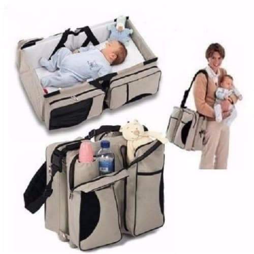 2 in 1 Baby Bed And Bag With Net