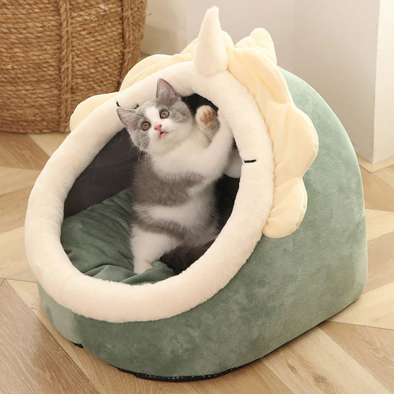  Deep Sleep Cat Bed - The Cozy Retreat for Your Feline Friend!