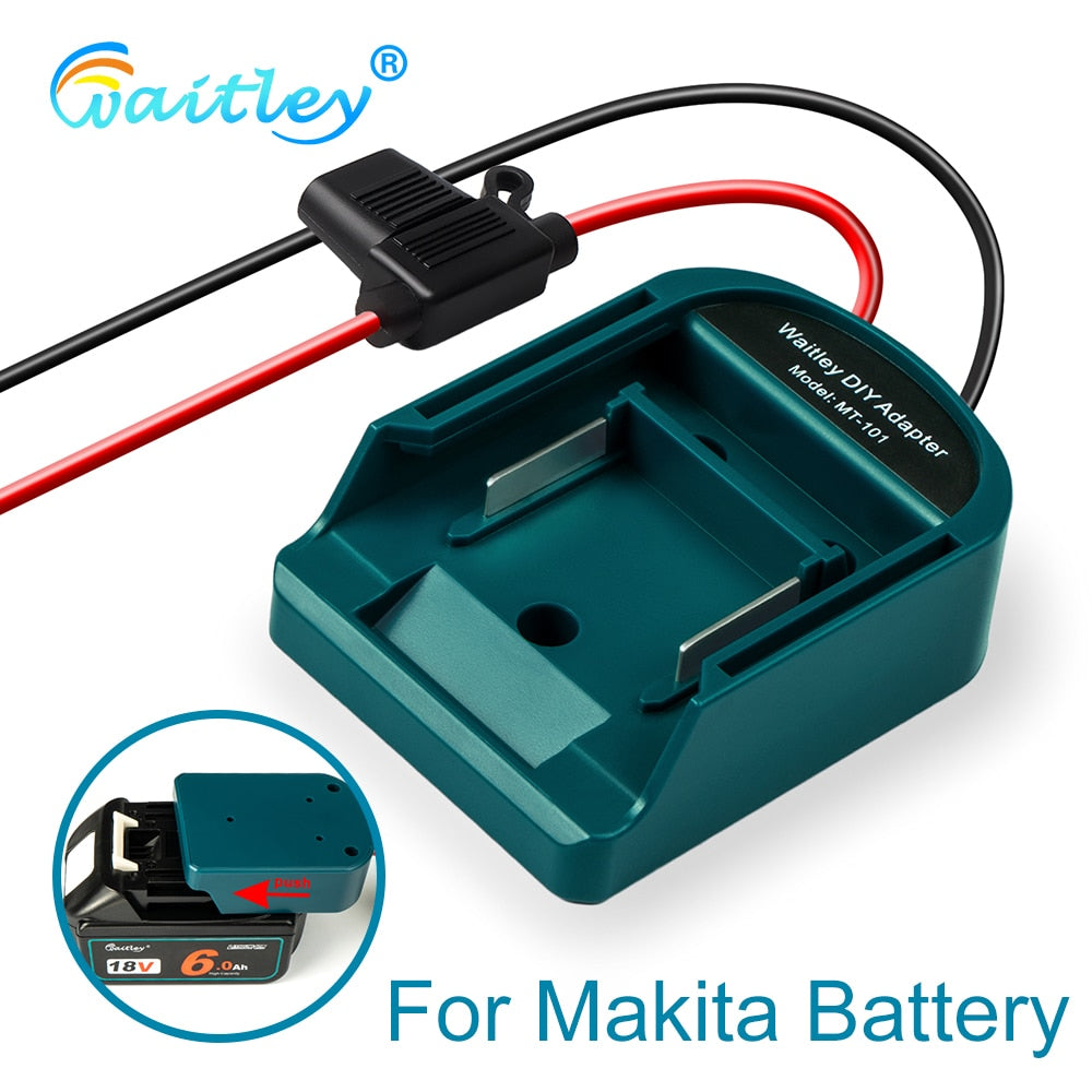 External Battery Adapter Converter Kit for MT Makita 14V/18V Battery