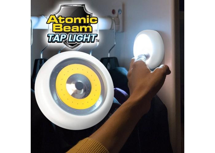 Atomic Beam Tap Light