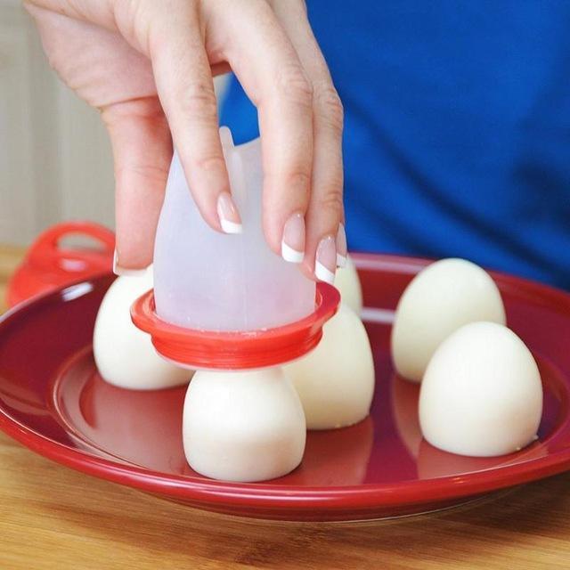 Silicone Egg Boil Pods.