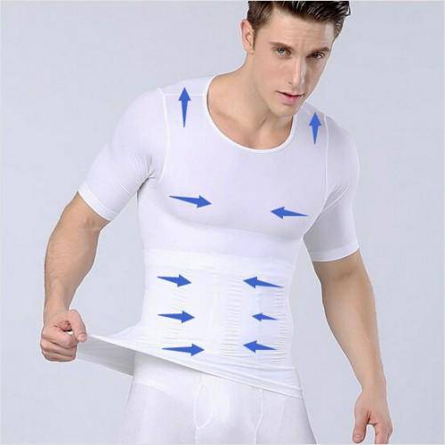 Just ONE Shapers Seamless Slimming T-Shirt for Men