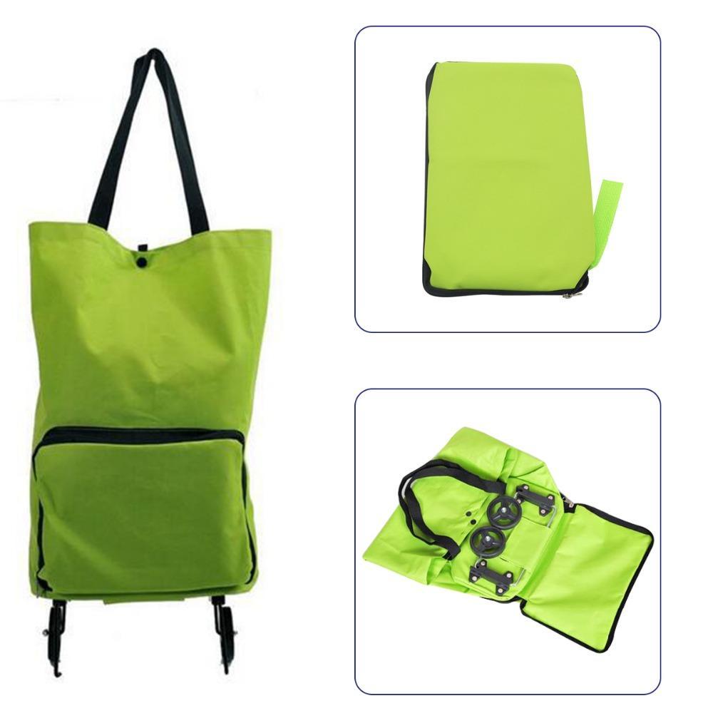 Folding Shopping Trolley Bag.