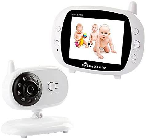 Wireless Digital Video Baby Monitor with Audio Night Vision