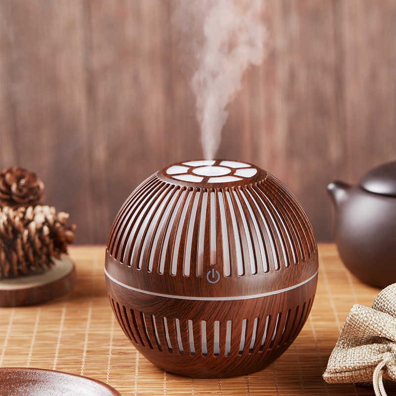 Mini Wooden Ball Humidifier