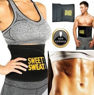 Sweet Sweat Waist Trimmer Workout Belt.