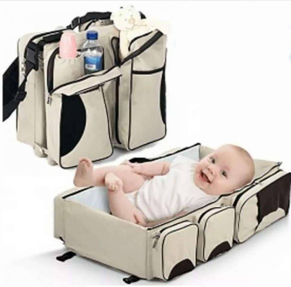 2 in 1 Baby Bed And Bag With Net